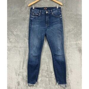 MOTHER Women's Skinny Jeans - Dark Blue